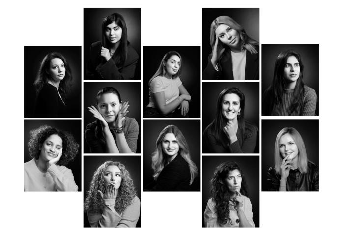 Portrait réalisé lors de la Journée internationale des droits des femmes au Luxembourg par Eric Devillet